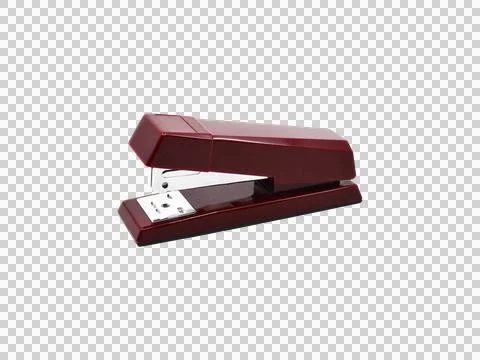 Office stapler on a transparent background Stock Photos