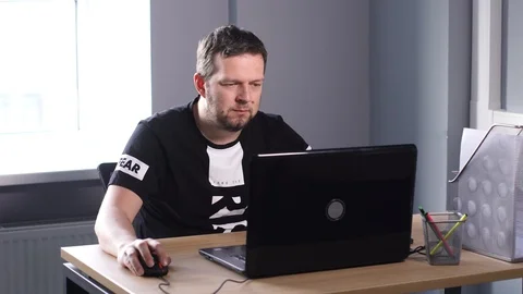 Office startup working Stock Footage 86950070