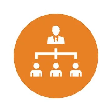 Office Structure icon. Stock Illustration