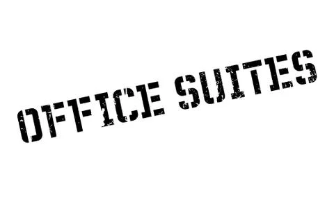 Office Suites rubber stamp イラスト素材