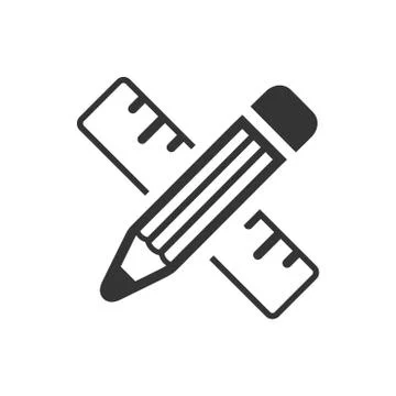Office Supply Icon Illustrazione stock