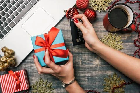 Office table desk, Flat lay Stock Photos