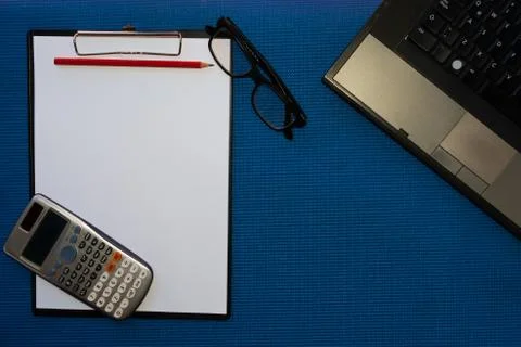 Office table desk Foto stock