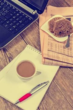 Office table Stock Photos