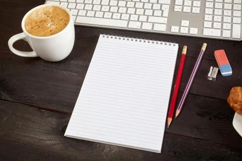 Office table Stock Photos