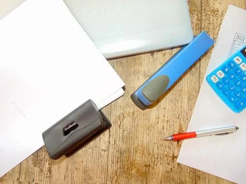 Office table. Foto stock