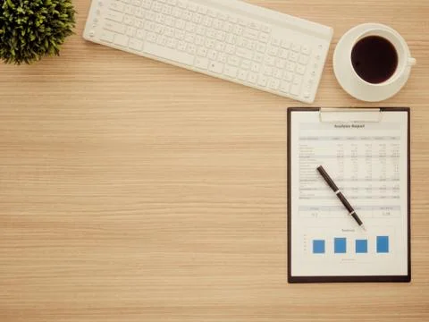 Office table Stock Photos