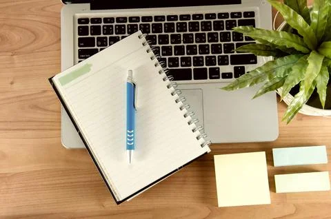 Office table Stock Photos