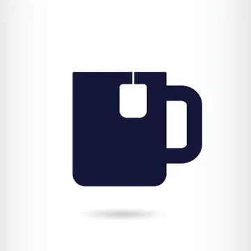 Office tea cup icon Stock Illustration