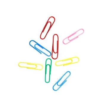 Office tools on white background Stock Photos