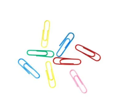 Office tools on white background Stock Photos