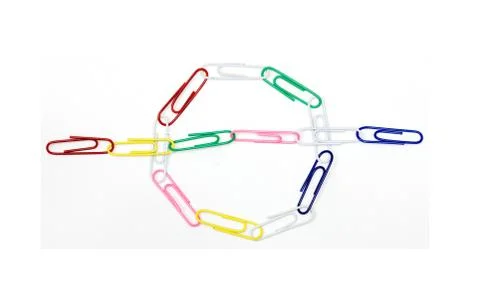 Office tools on white background Stock Photos