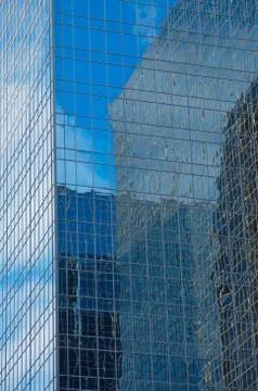 Office tower reflections 3 Stock Photos