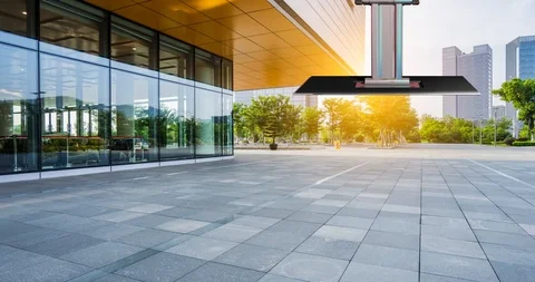 Office Virtual Set Background Stock-Footage 119327269