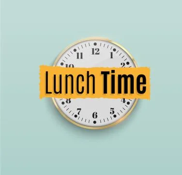 Office wall clock. Template design in large size. A layout for branding and Stock Illustration