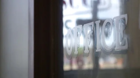 Office Window Stock-Footage 77836367