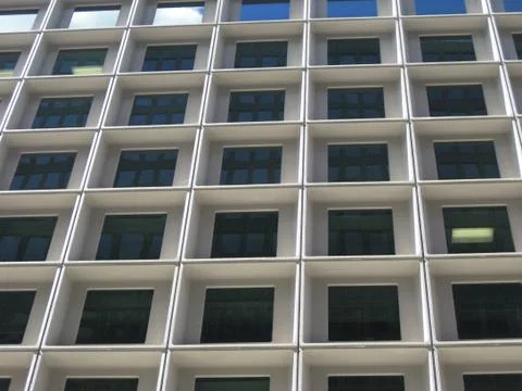 Office Window Patterns Stock Photos