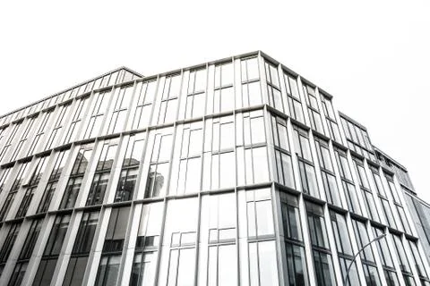 Office windows on a building Stock Photos