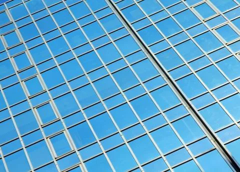 Office windows Foto stock