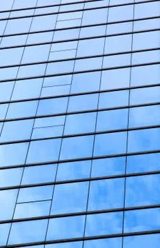 Office windows Foto stock