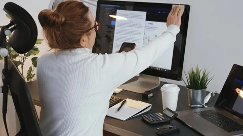 Office work 1 Stock Footage 241432492