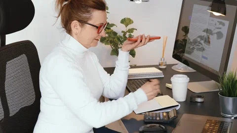 Office work 2 Stock Footage 241438008