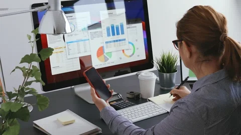 Office work 4 Stock Footage 241438013