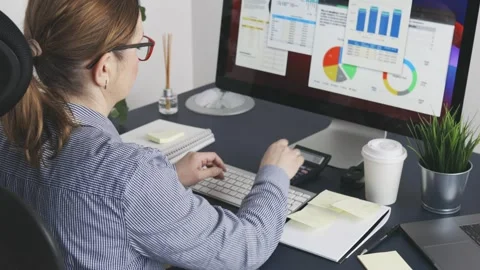 Office work 7 Stock Footage 241594647