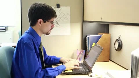 Office Work and Bill Pay3 Stock Footage 20475320