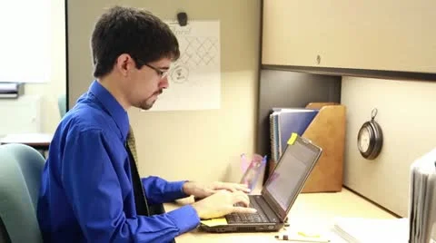 Office Work and Bill Pay4 스톡 동영상 20475285