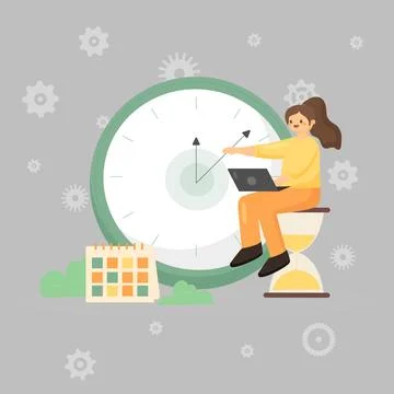 Office work environment teamworking performance Foto stock