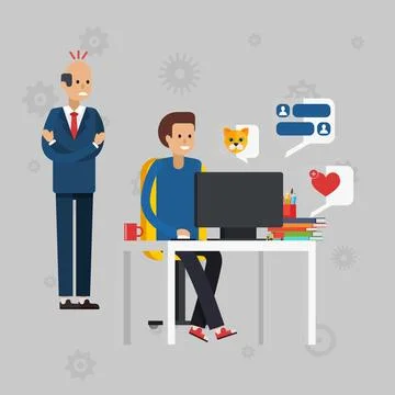 Office work environment teamworking performance Foto stock