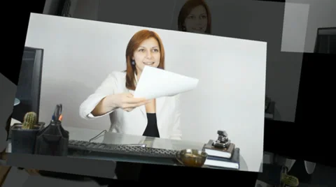 Office work Stock Footage 27346253