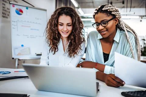On office work. Human resources concept Stock Photos