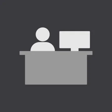 Office worker business. Stock-Illustration