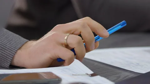 Office worker, enterprise worker, construction team member at a meeting Stock Footage 161954329