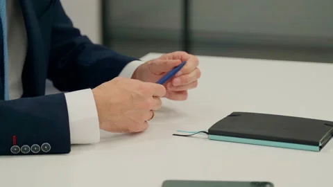 Office worker, enterprise worker, construction team member at a meeting Stock Footage 162679524