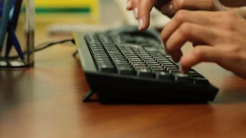 Office Worker Stock-Footage 94496209