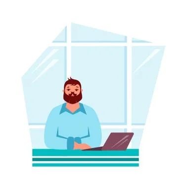 Office worker Stock Illustration