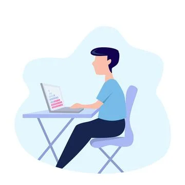 Office worker Stock Illustration