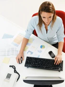 Office worker Stock Photos