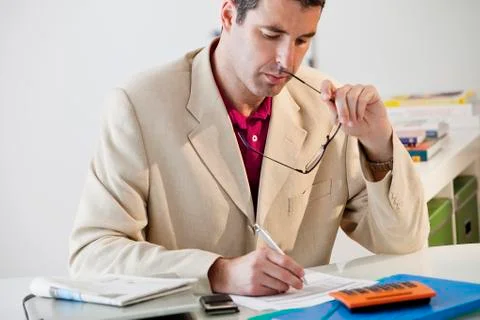 Office worker Stock-Fotos