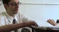 Office worker stressed, under pressure, frustrated, confused HD Footage