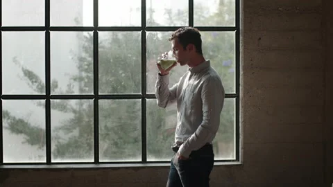 Office Worker Tired Taking Break 4K 48FPS SLO-MO Stock Footage 145100452