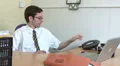 Office worker on work phone HD Footage
