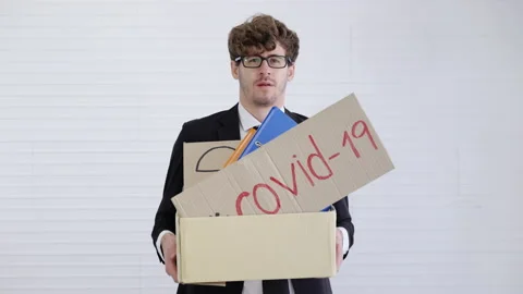 Office workers are stressed and exhausted from their hard work Stock-Footage 147279880