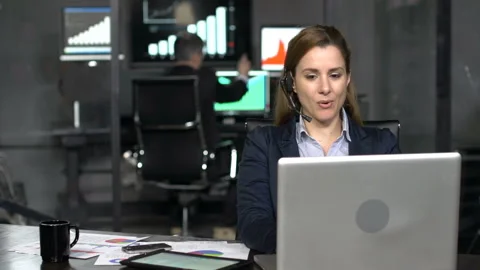  Office Workers Stock Footage 210226720