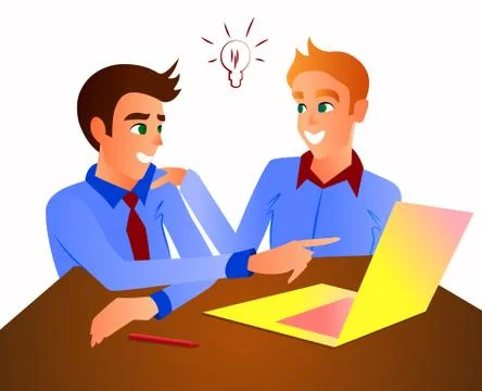 Office workers  Stock Illustration