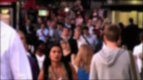 Office workers walking in london Video stock 9576252