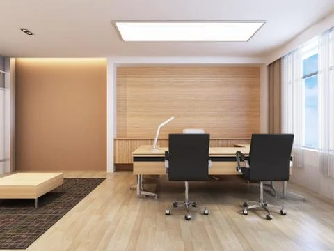 Office Working Area Stock Photos